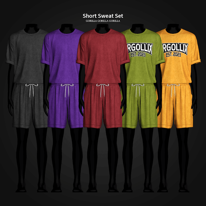 Мужской комплект Short Sweat Set